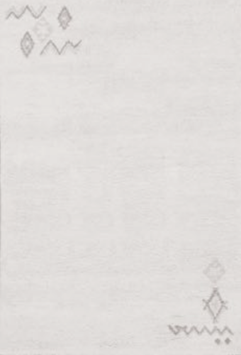 Berberteppich Sina gemustert 70 cm x 140 cm